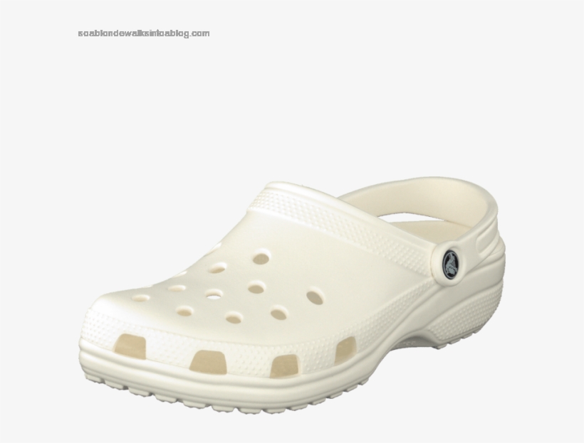 Men's Crocs Classic White - Slip-on Shoe, transparent png