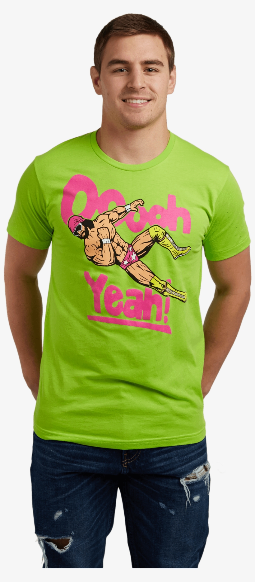 Macho Man Randy Savage T-shirt - Blaine Anderson Season 3, transparent png