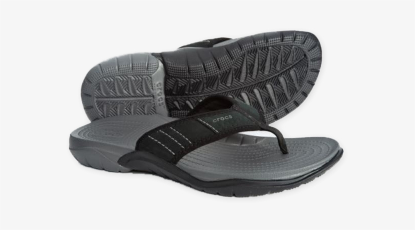 Crocs Men's Flip Flops - Flip-flops, transparent png
