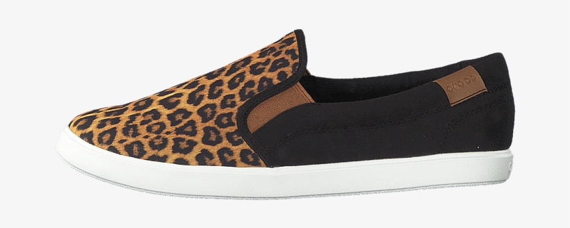 Köp Crocs Citilane Slip-on Sneaker W Leopard/black - Slip-on Shoe, transparent png