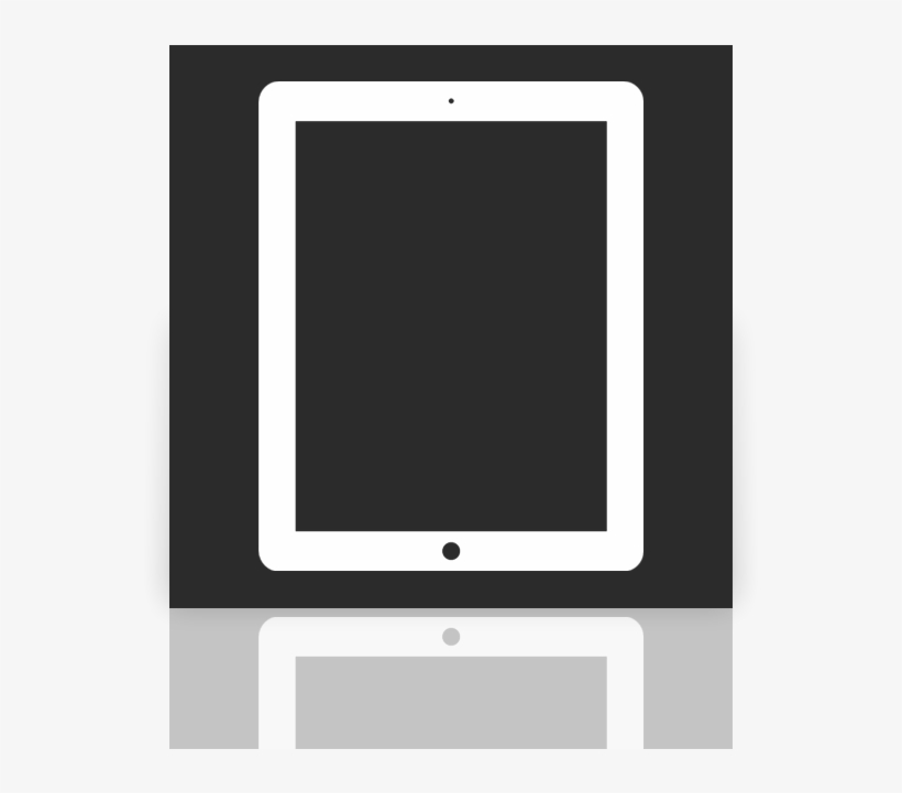 Mirror, Ipad Icon - Led-backlit Lcd Display, transparent png