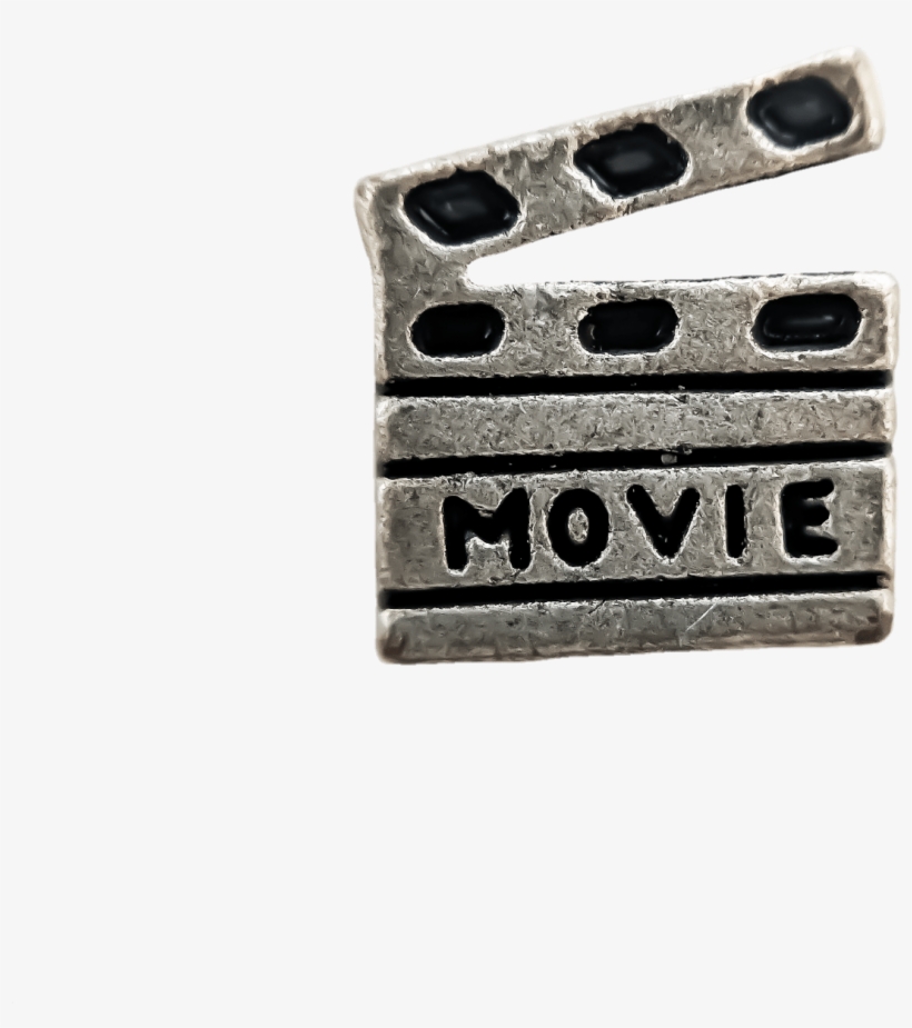 Movie Clapper Charm - Emblem, transparent png
