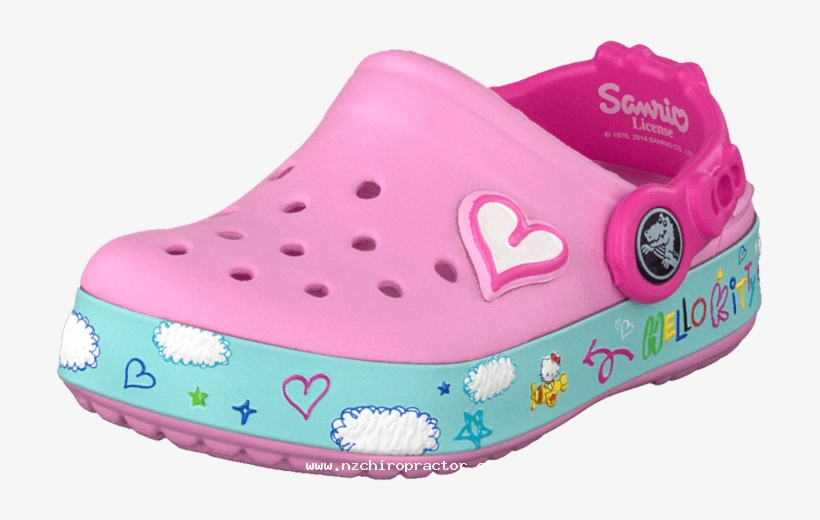 Crocs Cb Hello Kitty Plane Clog Eu Carnation 46734-00 - Sandal, transparent png