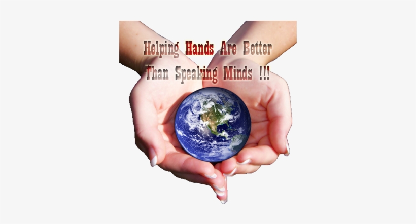 Helpinghands - Thoughts On World Earth Day, transparent png