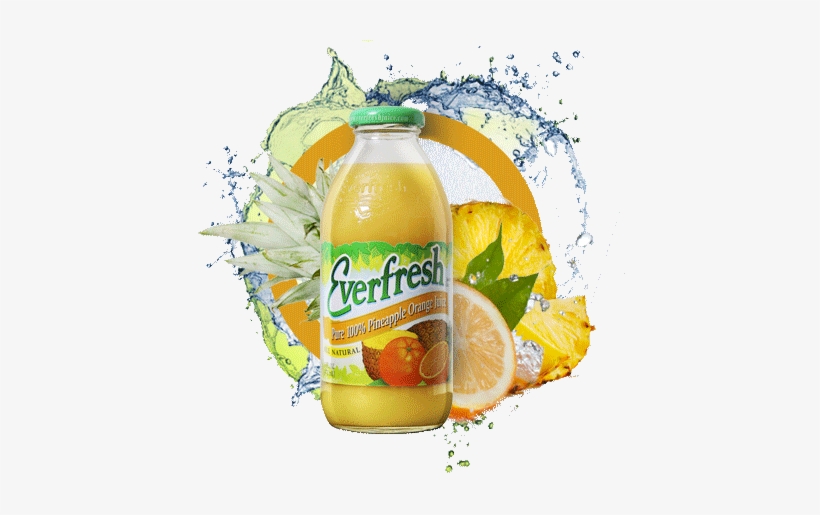 100% Pineapple Orange Juice - Ever Fresh Mango Carrot, transparent png