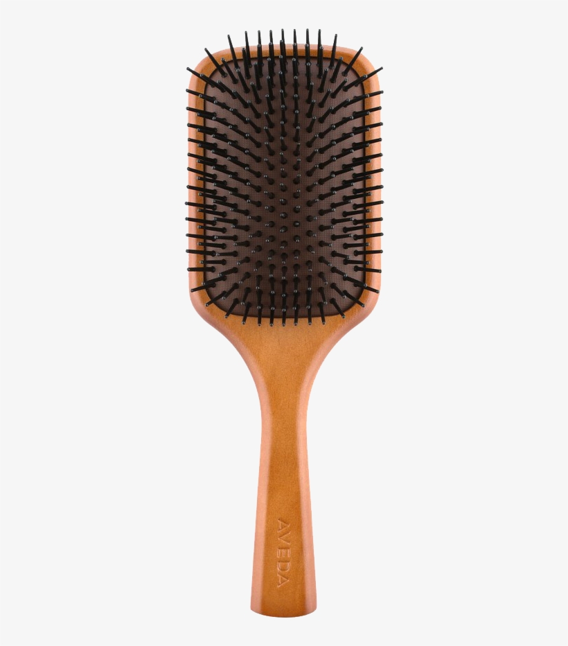 Aveda Wooden Paddle Brush, transparent png