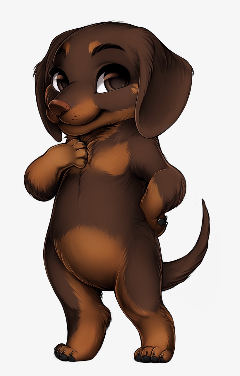 Canine Dachshund - Furvilla On Twitter Maned, transparent png