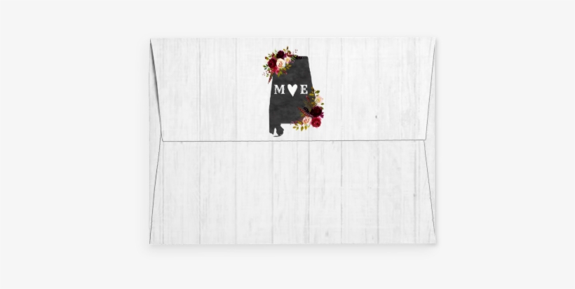 #alabama State Destination Rustic #country Chic Wedding - Paper, transparent png