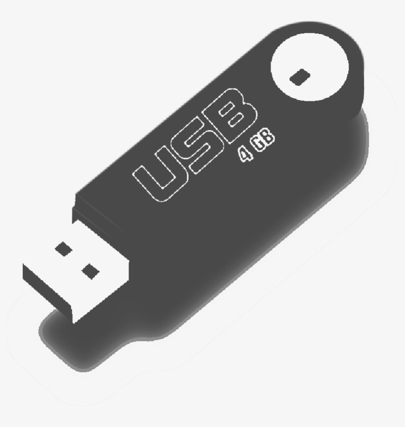 Biro - Flash Drive Transparent, transparent png