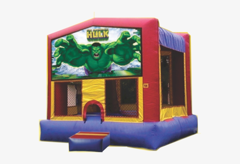 Fun House Incredible Hulk - Bounce House, transparent png