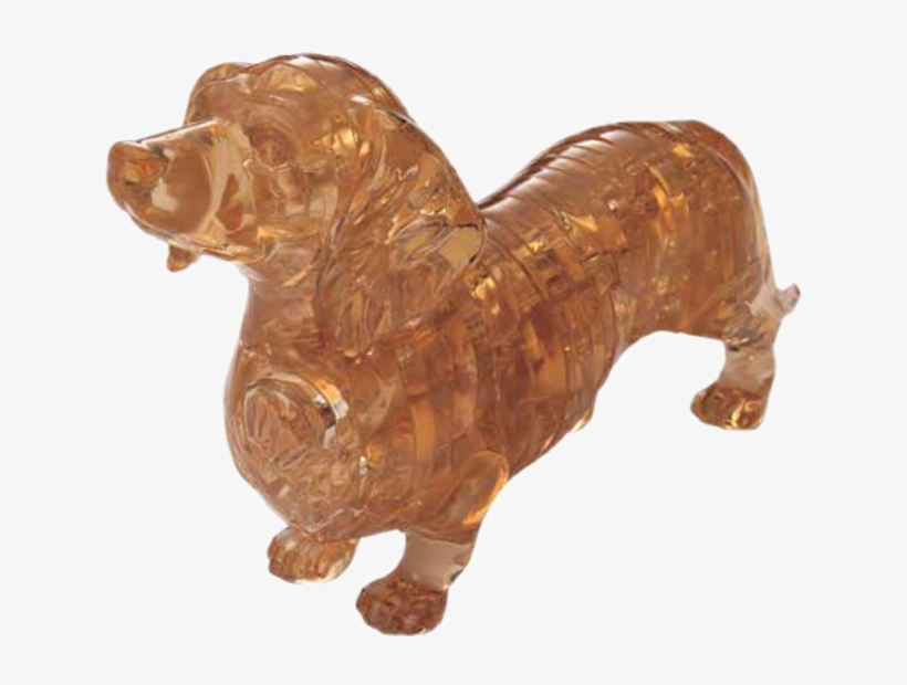 3d Crystal Puzzle - Bepuzzled Dachshund Crystal Puzzle, transparent png