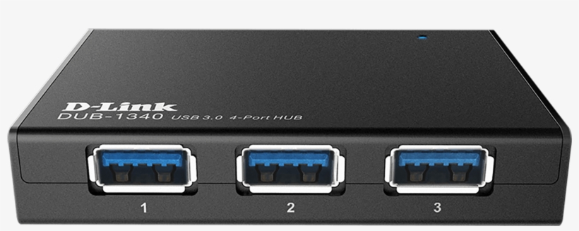 D-link Dub 1340 Hub - 4 Ports, transparent png