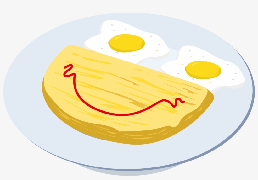 Fried Egg Toast Omelette Chicken Fried Steak Bacon - Fried Egg, transparent png