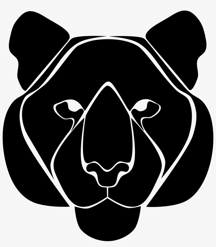 This Free Icons Png Design Of Tiger Head Silhouette, transparent png