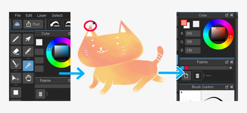 34スポイトツール - User Interface, transparent png