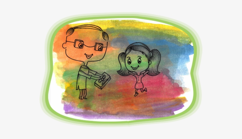 One Day, After School, As I Was Riding My Cycle While - Painting, transparent png