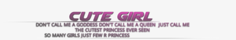 New Girl Text Png (part 3) - Printing, transparent png