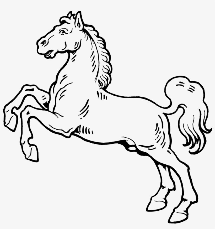 White Horse Svg Clip Arts 588 X 597 Px, transparent png