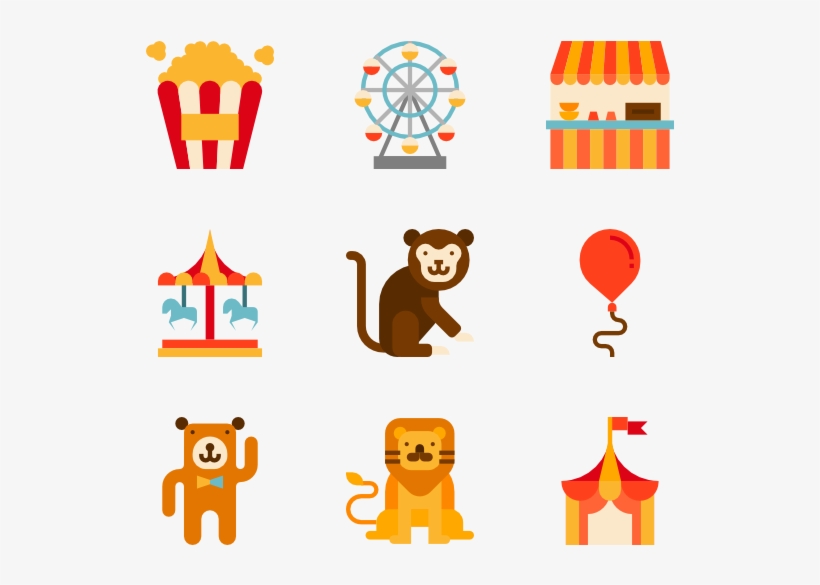 Circus And Amusement Park - Amusement Park, transparent png