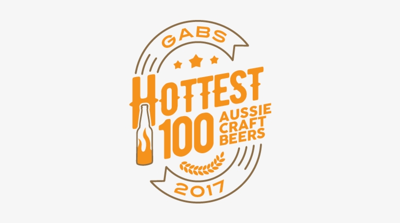 Gabs Hottest 100 Craft Beers 2017 Aus Logo - Hottest 100 Beer 2016, transparent png