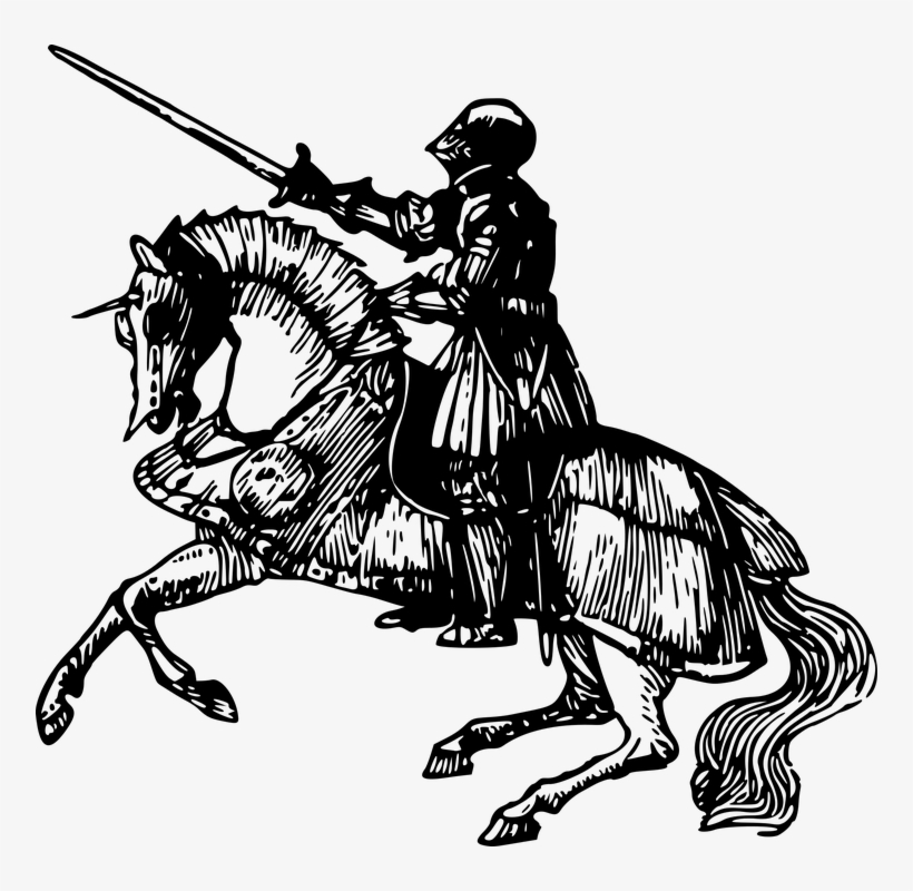 Ride Horse Cliparts - Clipart Knight, transparent png