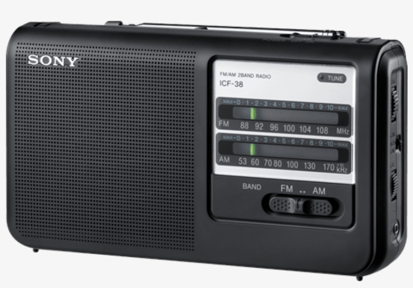Free Png Sony Radio Png Images Transparent - Sony Icf38 Portable Am Fm Radio, transparent png