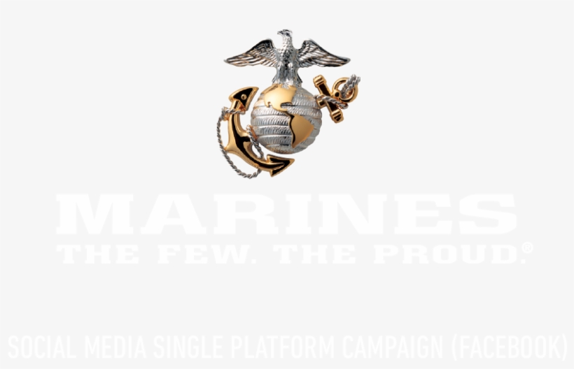 United States Marine Corps Facebook Launch - Usmc Officer's Eagle, Globe, & Anchor Greeting, transparent png