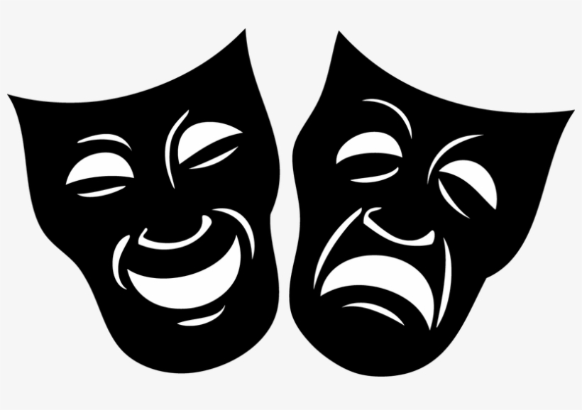 Drama The Spotlight Playhouse Theater And Event - Different Faces Of Mask, transparent png