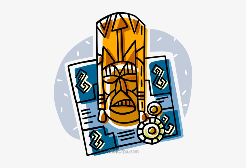 African Masks - Illustration, transparent png