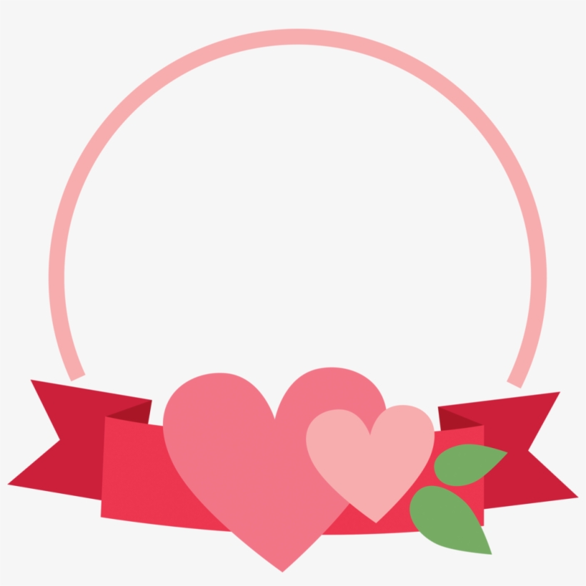 Banner Heart Frame Cookie Cutter - Advance Happy Birthday Sweetheart, transparent png
