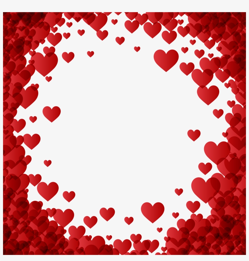 Vector Royalty Free Valentine S Heart Frame Transparent, transparent png