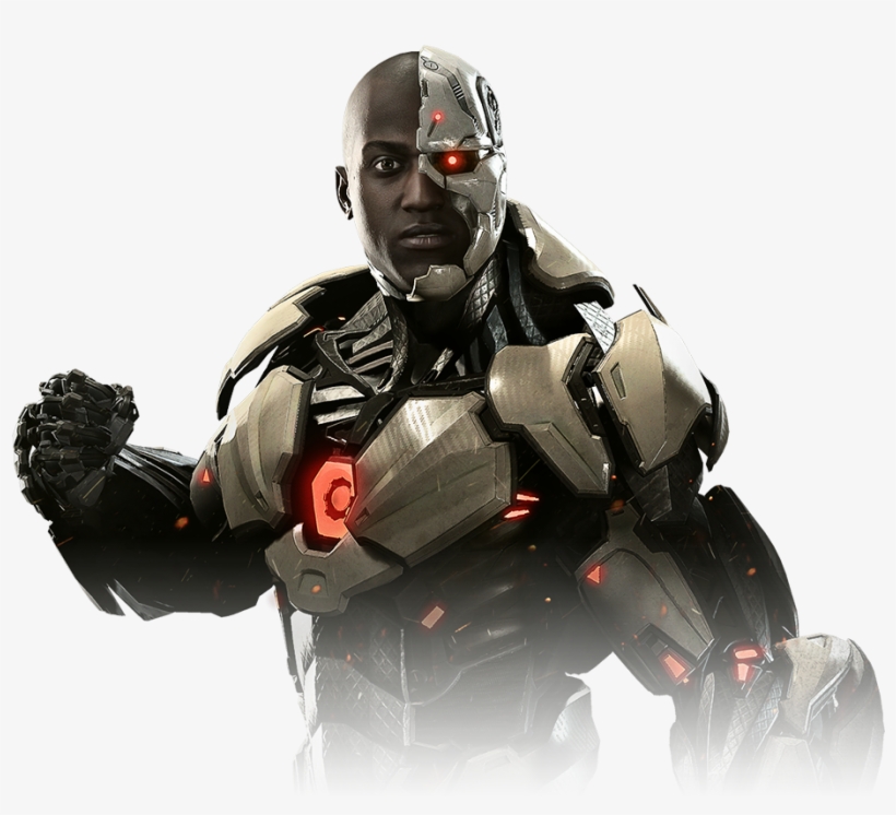 Cyborg - Cyborg Injustice 2 Png, transparent png