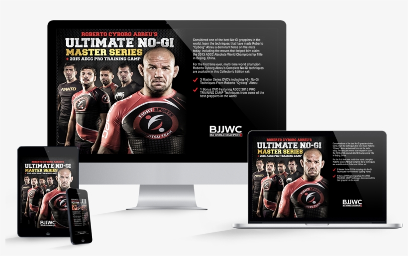 Roberto Cyborg Abreu's Ultimate No Gi Master Series - Roberto Abreu, transparent png