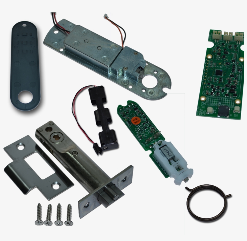 Electronic Lock Parts - Electronics Spare Parts Png, transparent png