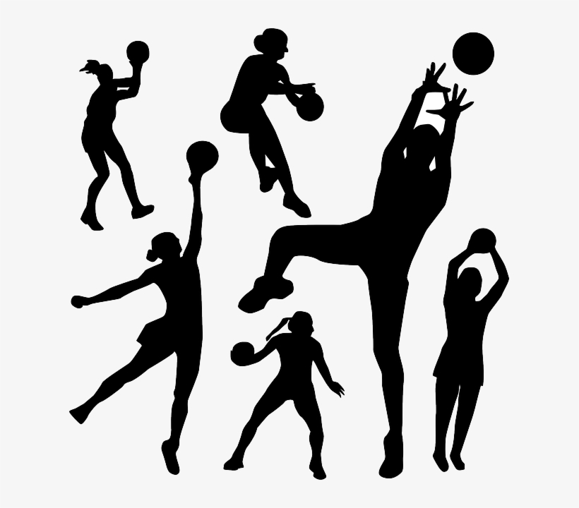 Justin Timberlake Clipart Sport - Netball Clip Art, transparent png