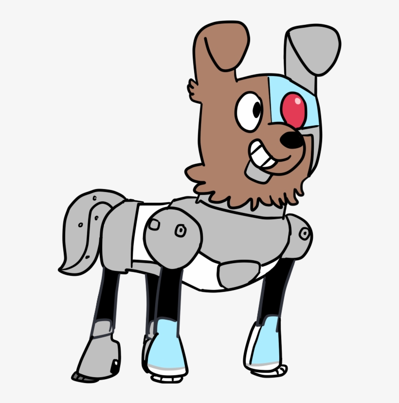 Cyborg Clipart Part - Dog, transparent png