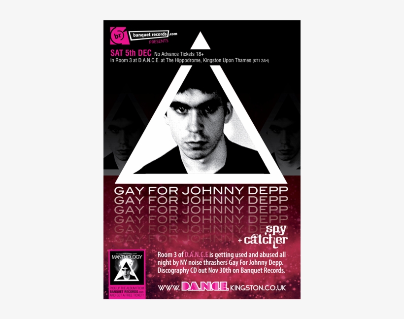Gay For Johnny Depp / Spycatcher - Gay For Johnny Depp Manthology, transparent png