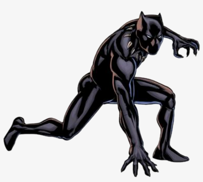 Picture Library Stock Anad Transparent By Asthonx On - Black Panther In Cartoon, transparent png