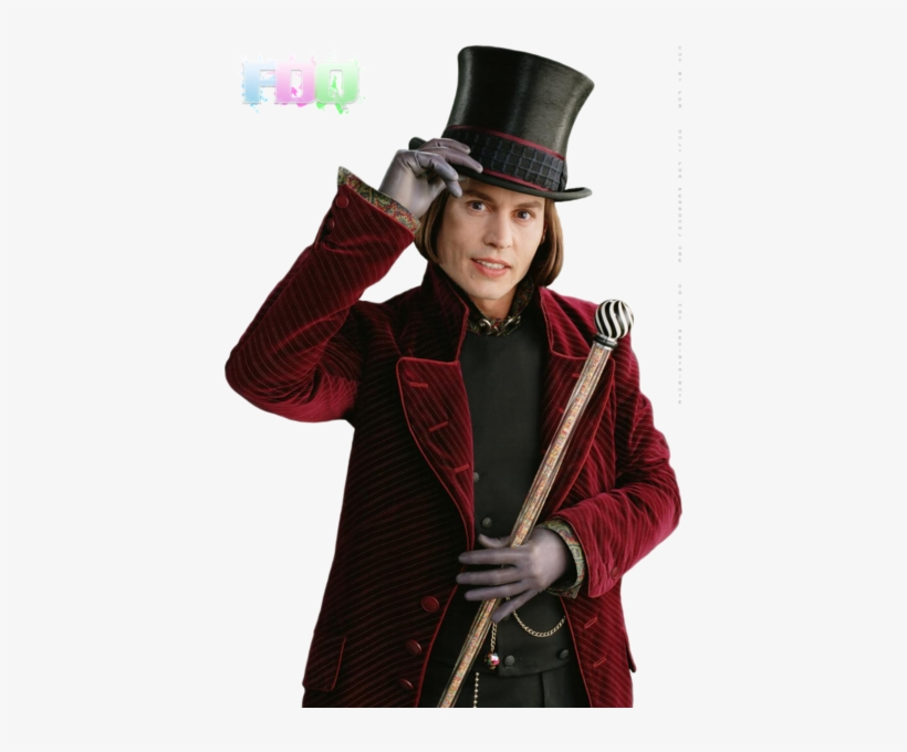 Depp Psd Official Psds Clipart Royalty Free Willy Wonka 414x600 Png Download Pngkit
