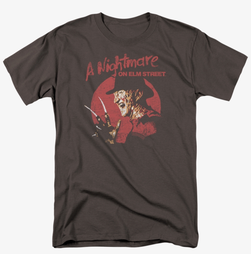Distressed Freddy Krueger Nightmare On Elm Street T-shirt - Batman Begins Tshirt, transparent png