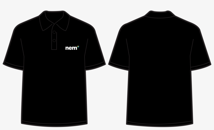 Polo Shirt Black - Polo Shirt Design Black, transparent png