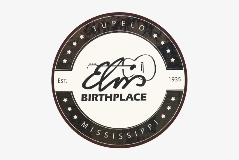 Elvis Birthplace Seal Tupelo Mississippielvis Birthplace - Elvis Presley Birthplace Logo, transparent png