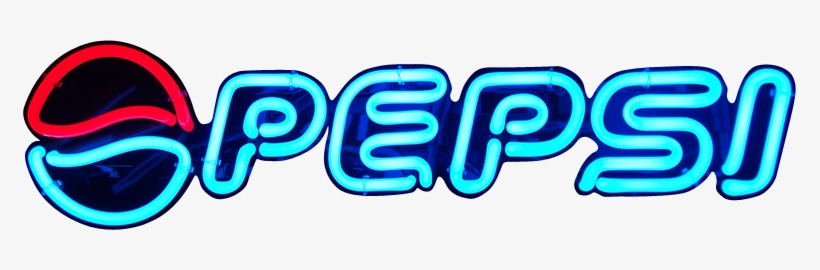 Soft Drink Signs Pepsi - Neon Sign Png Transparent, transparent png