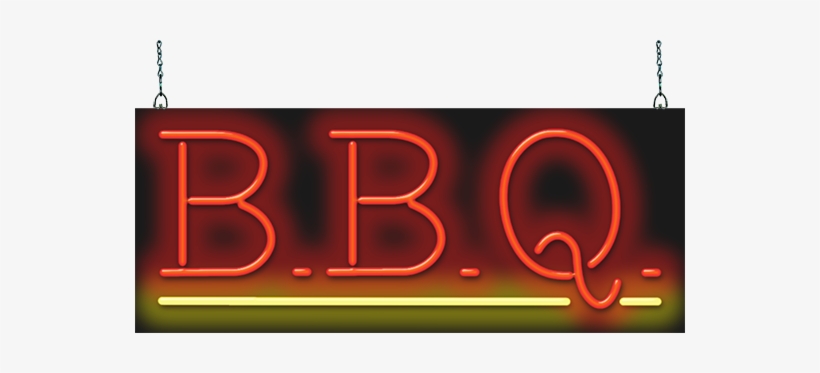 Bbq Neon Sign - Neon Sign, transparent png
