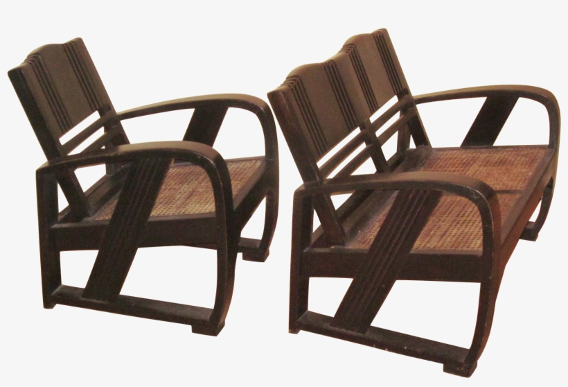 Chinese Art Deco Chair And Settee - Chinese Art Deco Furniture, transparent png