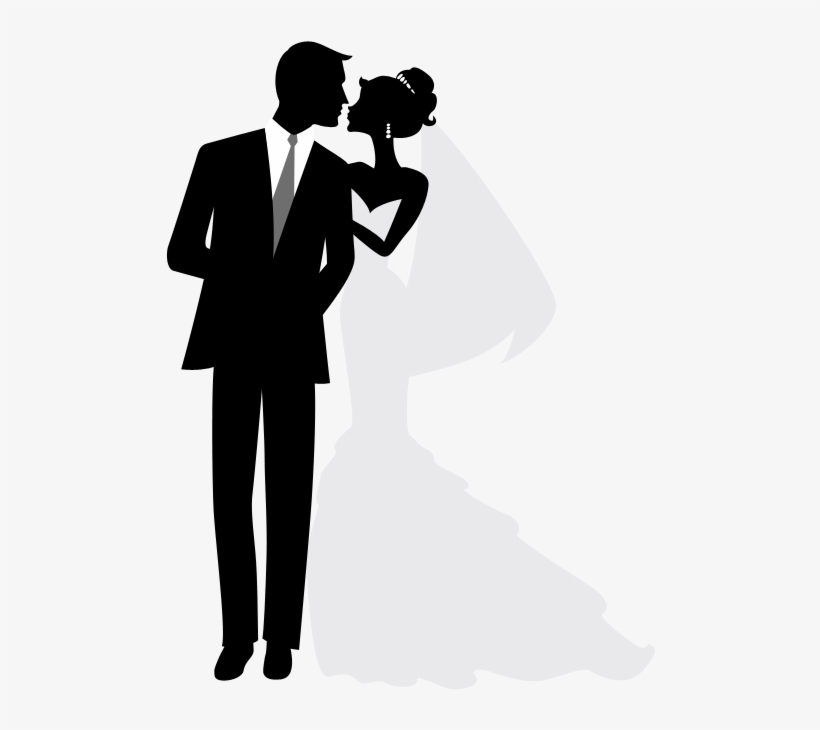 Bride And Groom Png, transparent png