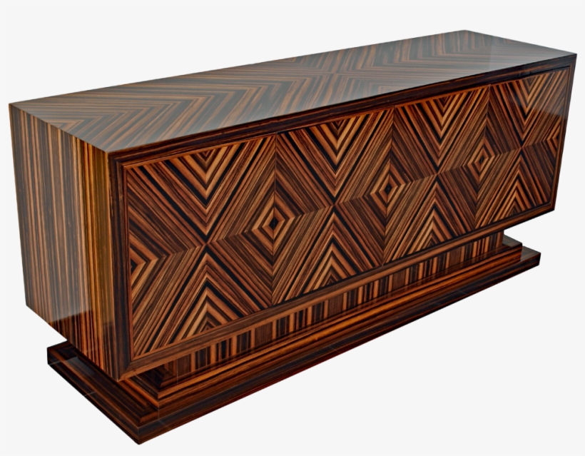 Drawing Basic Design Principles And Wood Selection - Art Deco Sideboard Long, transparent png
