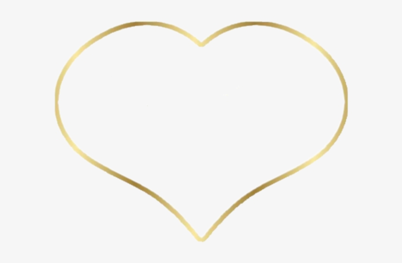 Golden Heart, Heart, Doré, Love, Bride And Groom - Bride, transparent png