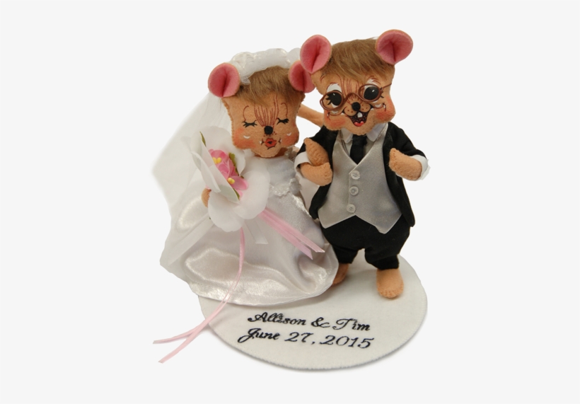 Bride And Groom Set - Annalee Dolls, transparent png
