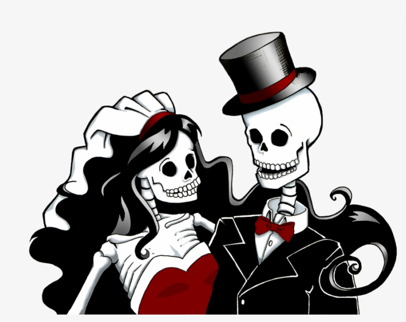 Picture Library Stock Collection Of Halloween High - Till Death Do Us Part Skeleton, transparent png